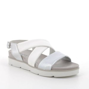 IGI&CO SANDALO PELLE BIANCA