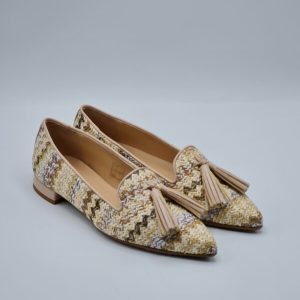 Nacrèe SCARPA BASSA RAFFIA MULTI BEIGE