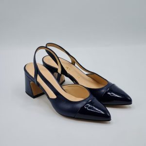 Nacrèe SCARPA SANDALO ECOPELLE E VERNICE BLU