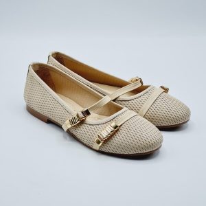 SHADDY BALLERINA PELLE BEIGE