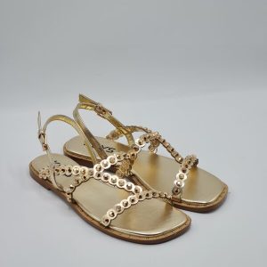 KEYS SANDALO BASSO ORO