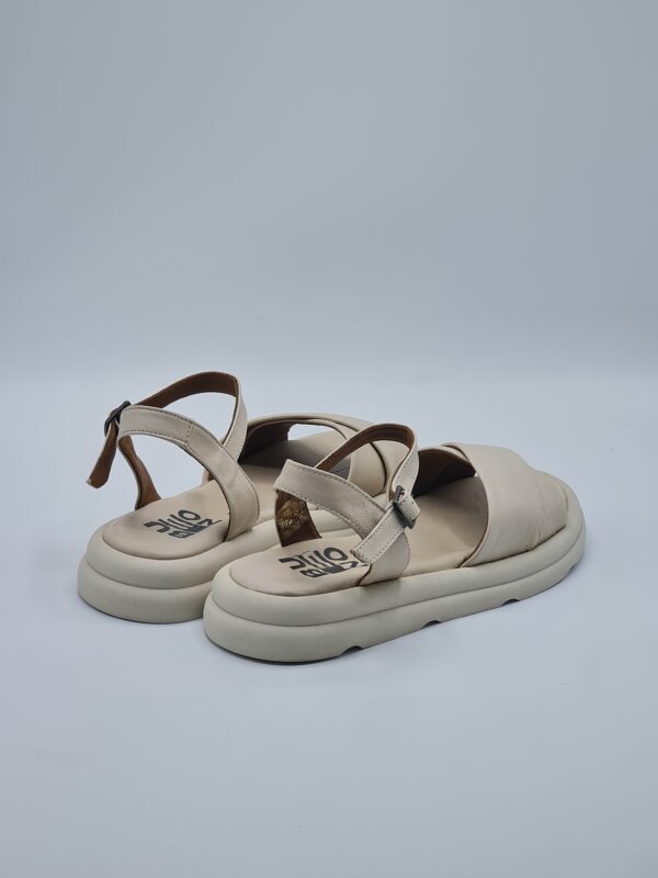 BUENO SANDALO PELLE BEIGE - immagine 4