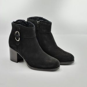 IGI&CO STIVALETTO SUEDE NERO