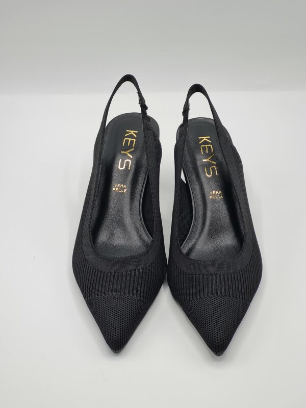 KEYS SLINGBACK STRETCH NERO - immagine 3