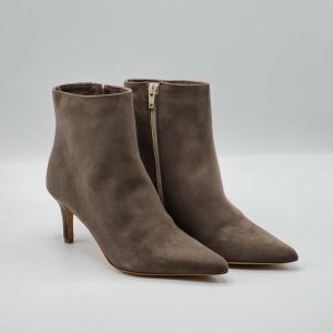 TRONCHETTO PELLE NABUK  TORTORA