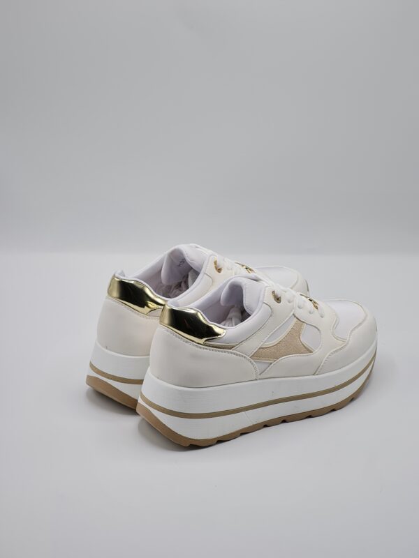 DILETTA SNEAKER BIANCO PLATFORM - immagine 3