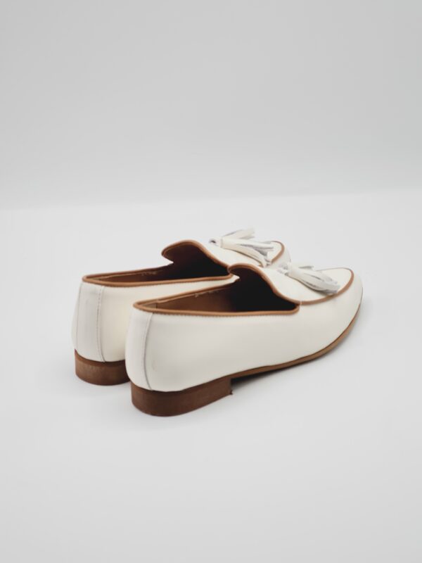 SCARPA BASSA PELLE BURRO - immagine 3