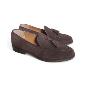 SCARPA UOMO SENZA LACCI CON NAPPINE -ELEGANZA INFORMALE