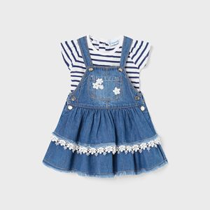 COMPLETO GONNA SALOPETTE JEANS – MAYORAL