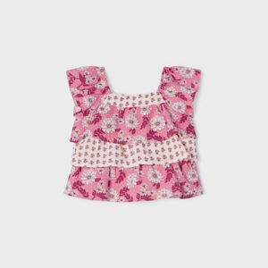 BLUSA STAMPATA COMBINATA – MAYORAL