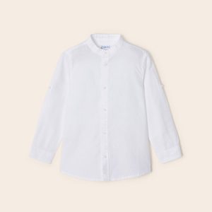 CAMICIA M/L COREANA LINO  – MAYORAL