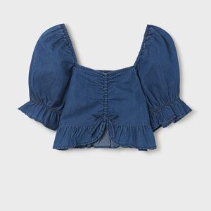 BLUSA FRUNCE TAGLIA 14  – MAYORAL