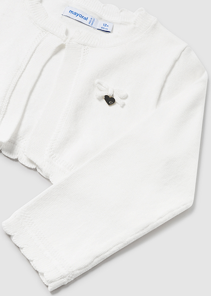 Cardigan tricot Better Cotton neonata – MAYORAL - immagine 4