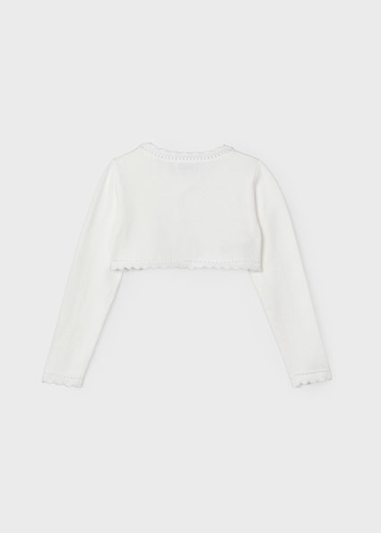 Cardigan filo Better Cotton bambina – MAYORAL - immagine 9