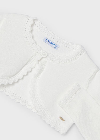 Cardigan filo Better Cotton bambina – MAYORAL - immagine 8