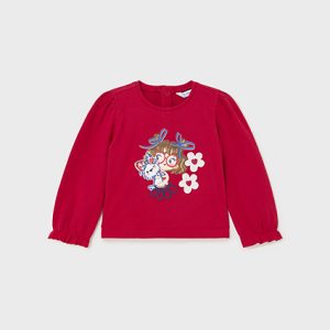 Maglietta manica lunga stampata Better Cotton neonata – MAYORAL