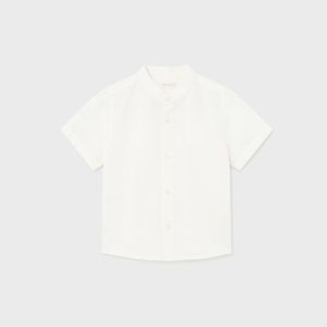 Camicia colletto alla coreana lino neonato – MAYORAL