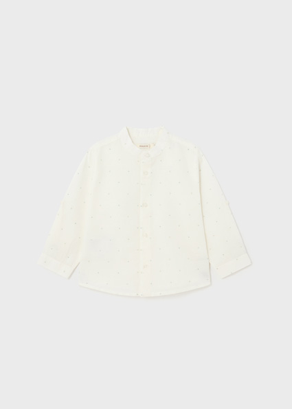 Camicia manica lunga lino neonato – MAYORAL