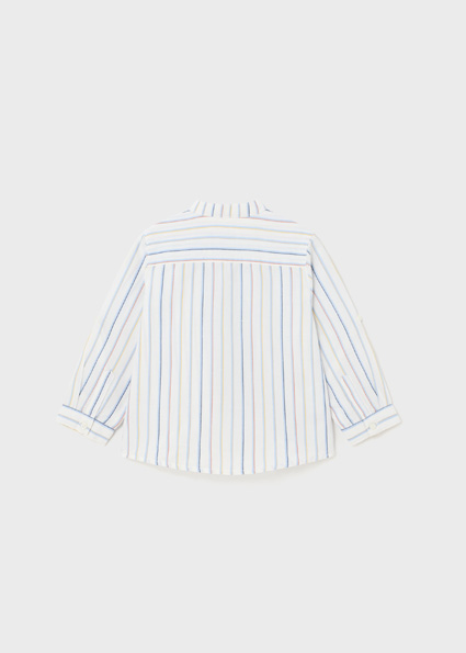 Camicia manica lunga lino neonato – MAYORAL - immagine 3