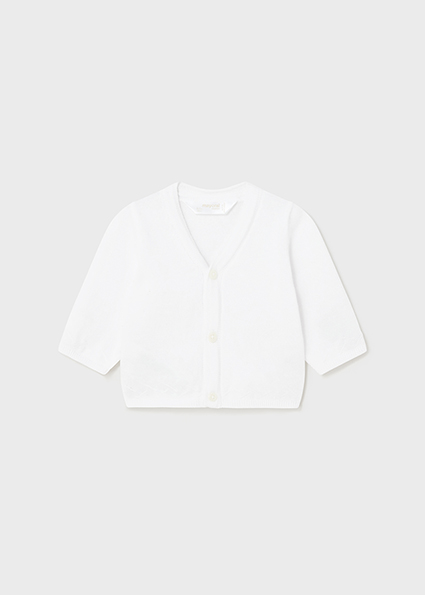 Giacca modello cardigan Better Cotton neonato 1379- MAYORAL