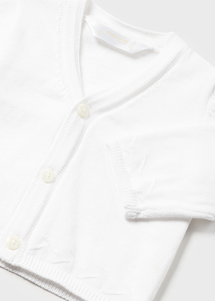 Giacca modello cardigan Better Cotton neonato 1379- MAYORAL - immagine 3