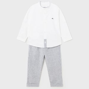 Completo 2 pezzi lino neonato – MAYORAL