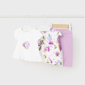Completo 3 pezzi Better Cotton neonata