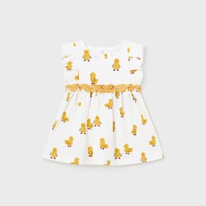 Vestito stampata Better Cotton neonata – MAYORAL