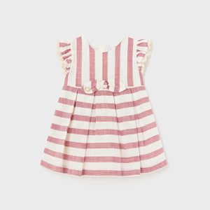 Vestito righe lino neonata – MAYORAL