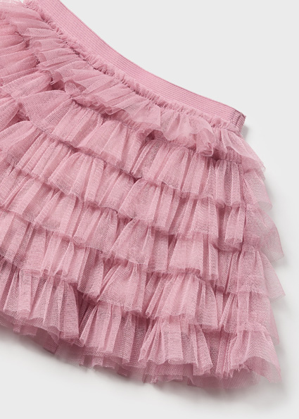 Gonna volant tulle neonata – MAYORAL - immagine 3