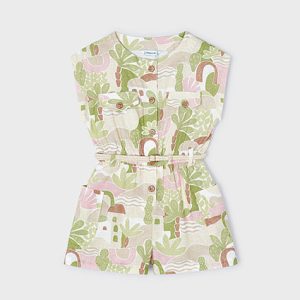 Tuta stampata Better Cotton bambina – MAYORAL