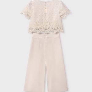 Completo Pantalone Lungo Crêpe Bambina 5275- ABEL & LULA