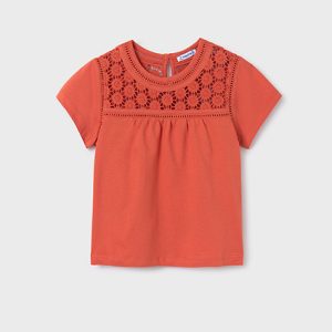 Maglietta guipur Better Cotton ragazza – MAYORAL