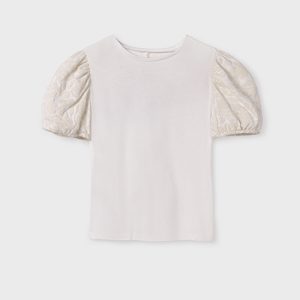 Maglietta maniche a palloncino Better Cotton ragazza – MAYORAL
