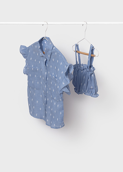 Blusa e top a balze ragazza – MAYORAL