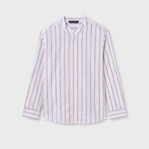 Camicia manica lunga righe Better Cotton ragazzo – MAYORAL