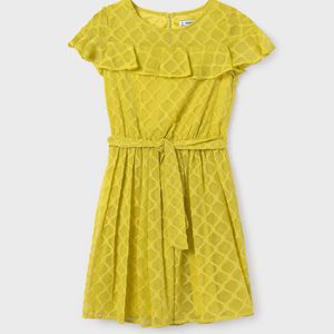 Vestito chiffon fantasia ragazza – MAYORAL