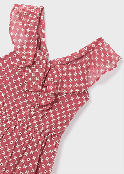Vestito ricamato ragazza – MAYORAL - immagine 3