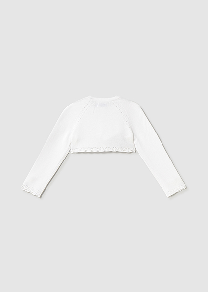 Cardigan bolerino basico tricot neonata – MAYORAL - immagine 6