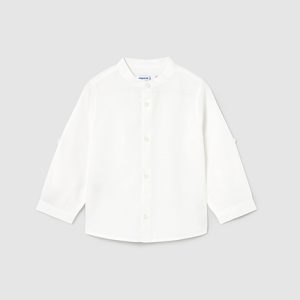 Camicia manica lunga colletto coreana neonato – MAYORAL