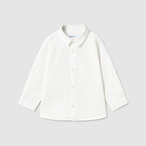 Camicia manica lunga lino neonato – MAYORAL