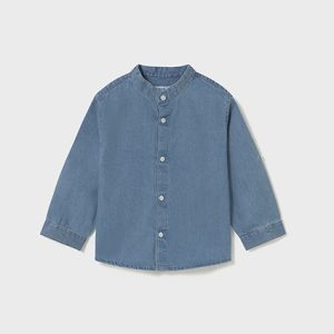 Camicia manica lunga jeans neonato – MAYORAL