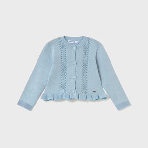 Cardigan tricot volant neonata – MAYORAL