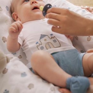 Compl. salopette tricot e mag