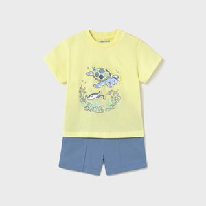 Completo pantaloncino e maglietta neonato – MAYORAL