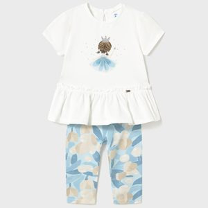 Completo leggings e maglietta volant neonata – MAYORAL