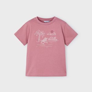 Maglietta ricamo spiaggia bambino – MAYORAL