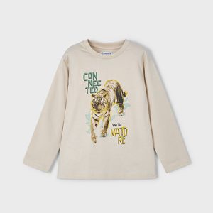 Maglietta manica lunga tigre bambino – MAYORAL