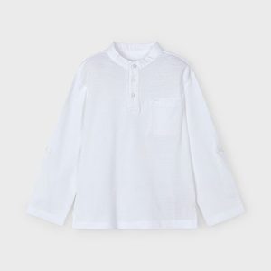 Polo manica lunga colletto coreana bambino – MAYORAL