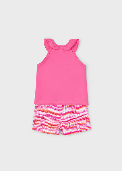 Completo shorts e maglietta gelato bambina – MAYORAL - immagine 4